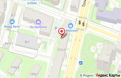 Туристическое агентство Клуб Путешествий на Троицком проспекте на карте