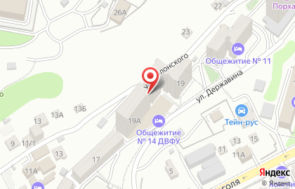 Шоколад на улице Державина на карте