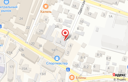 Банкомат Ставропольпромстройбанк на Одесской улице на карте