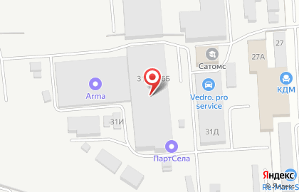 Компания Сфера в Коминтерновском районе на карте