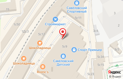 Детский интерьер на карте