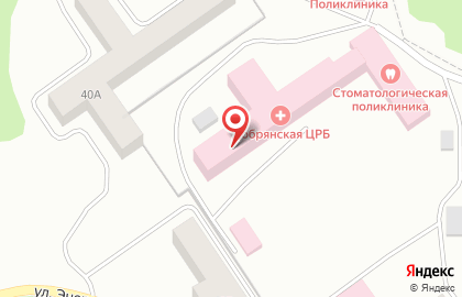 Добрянская стоматологическая поликлиника на улице Герцена в Добрянке на карте