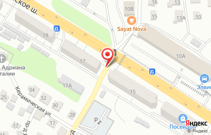 Магазин автозапчастей Авторай на Московском шоссе на карте