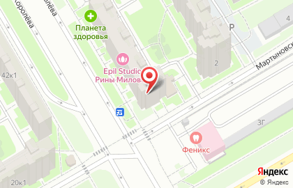 Мини-маркет Мини-маркет на Комендантском проспекте на карте