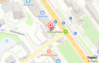 Продовольственный магазин Рациональ на Алексеевской улице на карте