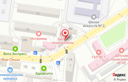 Магазин косметики и бытовой химии Рубль Бум в Воронеже на карте