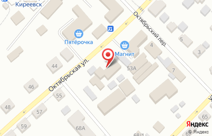ВСК, СОАО на Октябрьской улице на карте