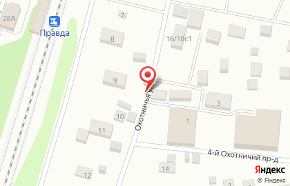 Автосервис NPS-station на Охотничьей улице на карте
