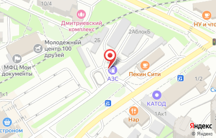 АЗС Промсиб на улице Красная Сибирь на карте