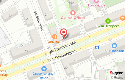 Магазин Монетка в Екатеринбурге на карте