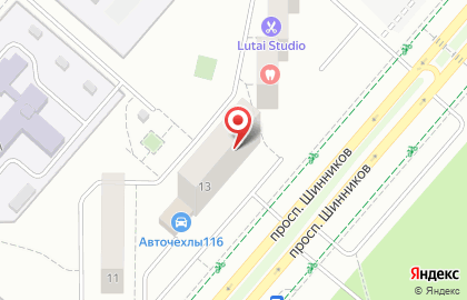 Туристическое агентство Путевка Маркет на проспекте Шинников на карте