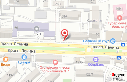 Агентство недвижимости Домиан на проспекте Ленина на карте
