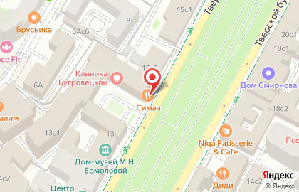 Ресторан Simach в Недальнем на карте
