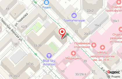 БЛОК в Тверском районе на карте