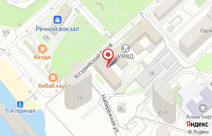 Банкомат МТС Банк, Дальневосточный филиал на Уссурийском бульваре, 2 на карте