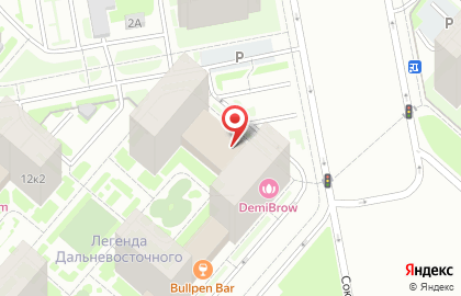 Супермаркет Магнит на Дальневосточном проспекте на карте