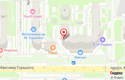 Салон штор Декор окна на проспекте Максима Горького на карте