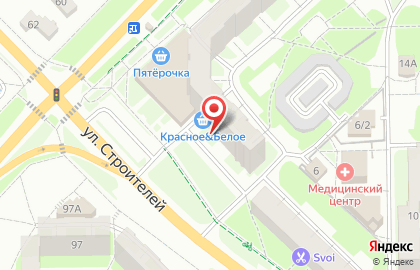 Магазин Красное & Белое во Владимире на карте