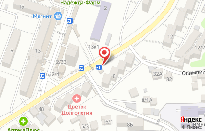 Цветочный салон Вальс Цветов в Центральном районе на карте