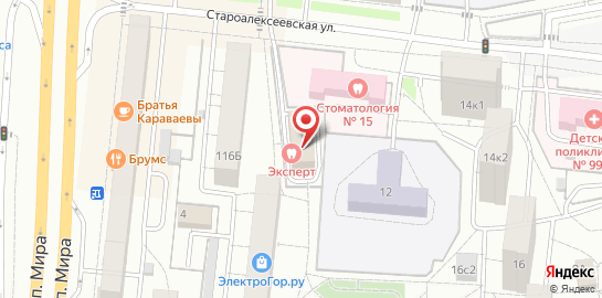 Студия СПА и массажа Xsize на метро Алексеевская на карте