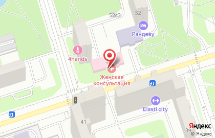 Центр планирования семьи и репродукции Женская консультация на метро Пионерская на карте