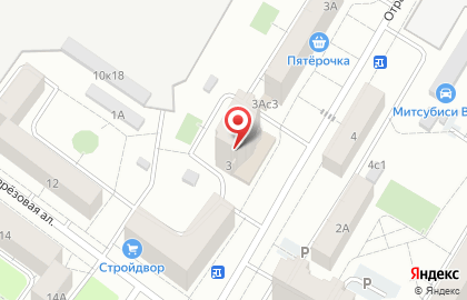 Отрадный проезд, 3, ТСЖ на карте