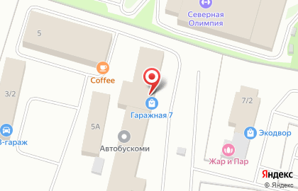 Компания Фрост на Гаражной улице на карте