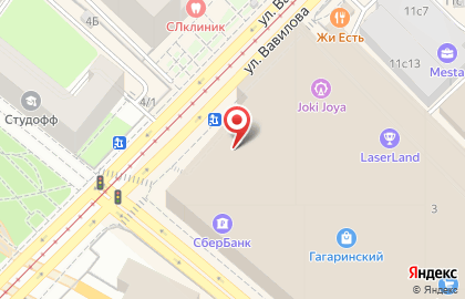 Копировальный центр Копирка на метро Ленинский проспект на карте