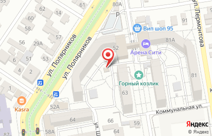 Продуктовый магазин в Грозном на карте