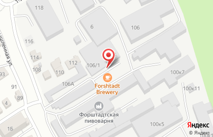 Форштадтская пивоварня на карте