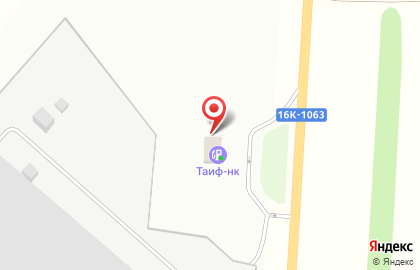 Таиф-нк азс на Совхозной улице на карте