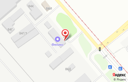 Феникс в Перми на карте