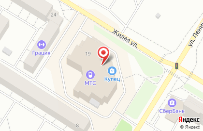 Телекоммуникационная компания МТС в Ханты-Мансийске на карте