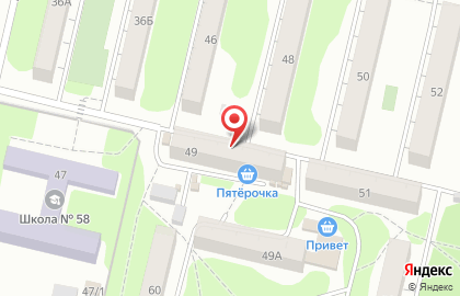 ОАО Банкомат, Газпромбанк в Камерном переулке на карте
