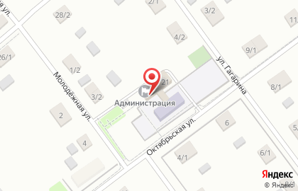 Детский сад №24 на Октябрьской улице на карте