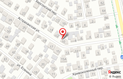 Мтк-м на Астраханской улице на карте