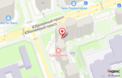 Мини-маркет 777 на Юбилейном проспекте на карте