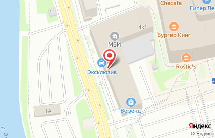 Торгово-сервисный центр Эксклюзив на проспекте Шаумяна на карте