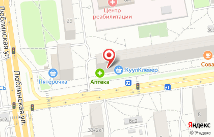 Сервисный центр Poli-Service на улице Юных Ленинцев на карте