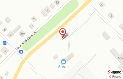 Строительный рынок и магазин Агрупп в Верхнеуральске на карте