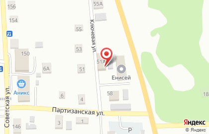 Магазин Вуаль на Ключевой улице на карте