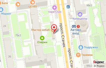 Отделка балкона метро АВТОРО на карте