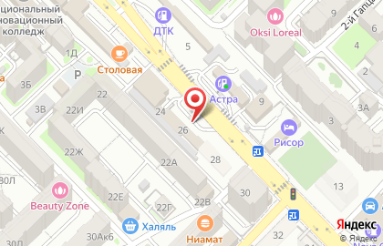 ТНК в Ленинском районе на карте