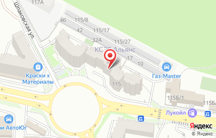 Охранное агентство Рубеж на Шпаковской улице на карте