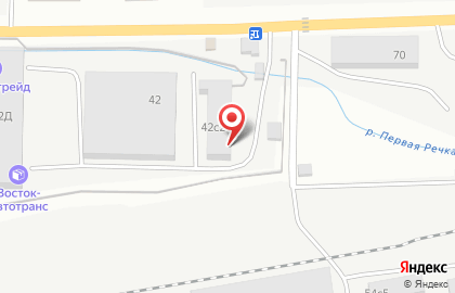 Автомагазин Базис в Первореченском районе на карте