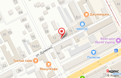 Магазин Евродом в Ростове-на-Дону на карте