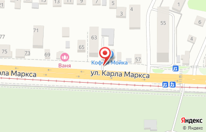 АкваМир на улице Карла Маркса на карте