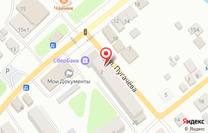 Магазин кондитерских изделий Сладкоежка на улице Пугачёва на карте