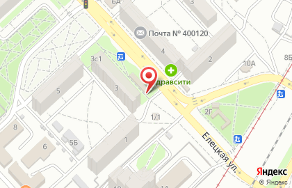 Магазин Волгоградский Мясокомбинат на Елецкой улице, 3а на карте