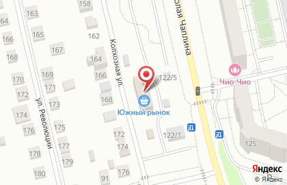Кондитерский магазин на ул. Николая Чаплина, 122 на карте